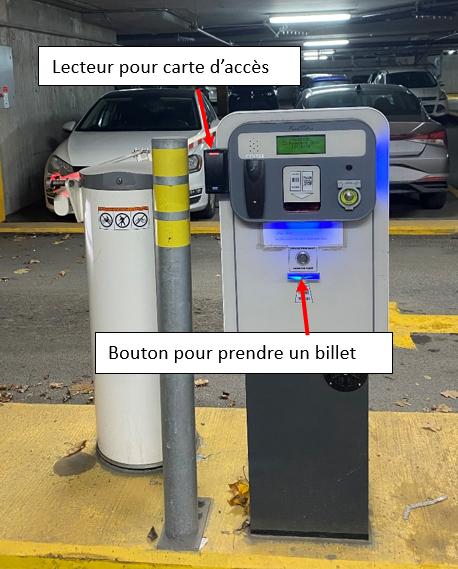 Borne d'entrée Principale