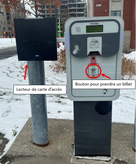 Borne d'entrée Principale