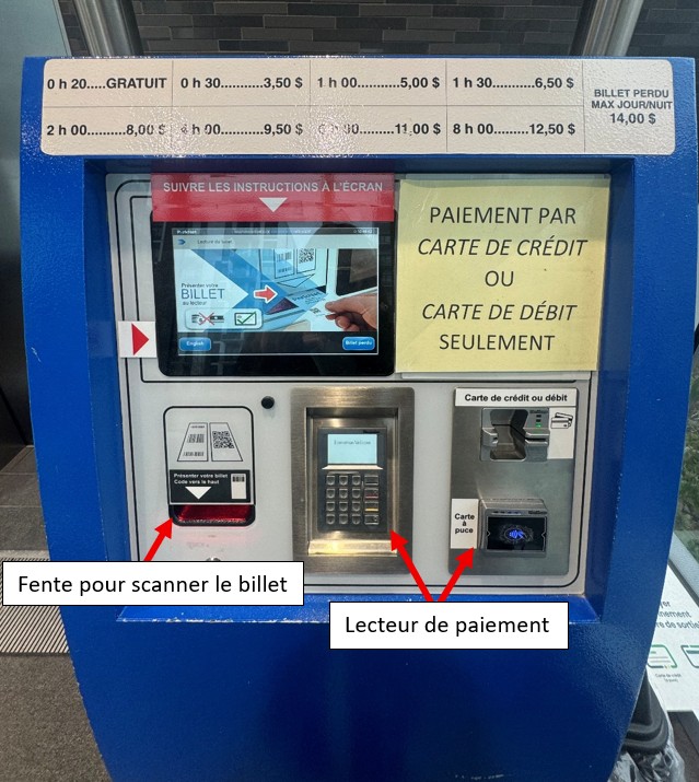 Centre de paiement